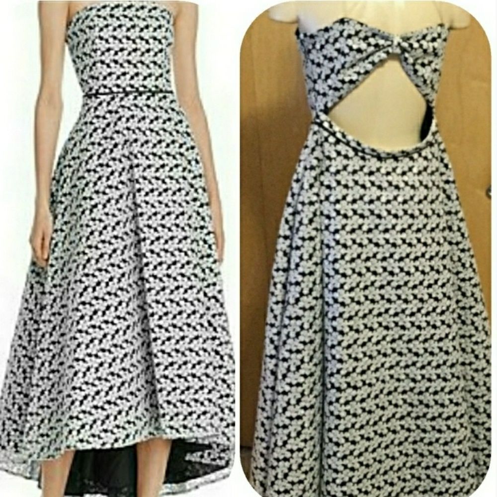 JS Collectios Strapless High Low - Picture 7 of 8